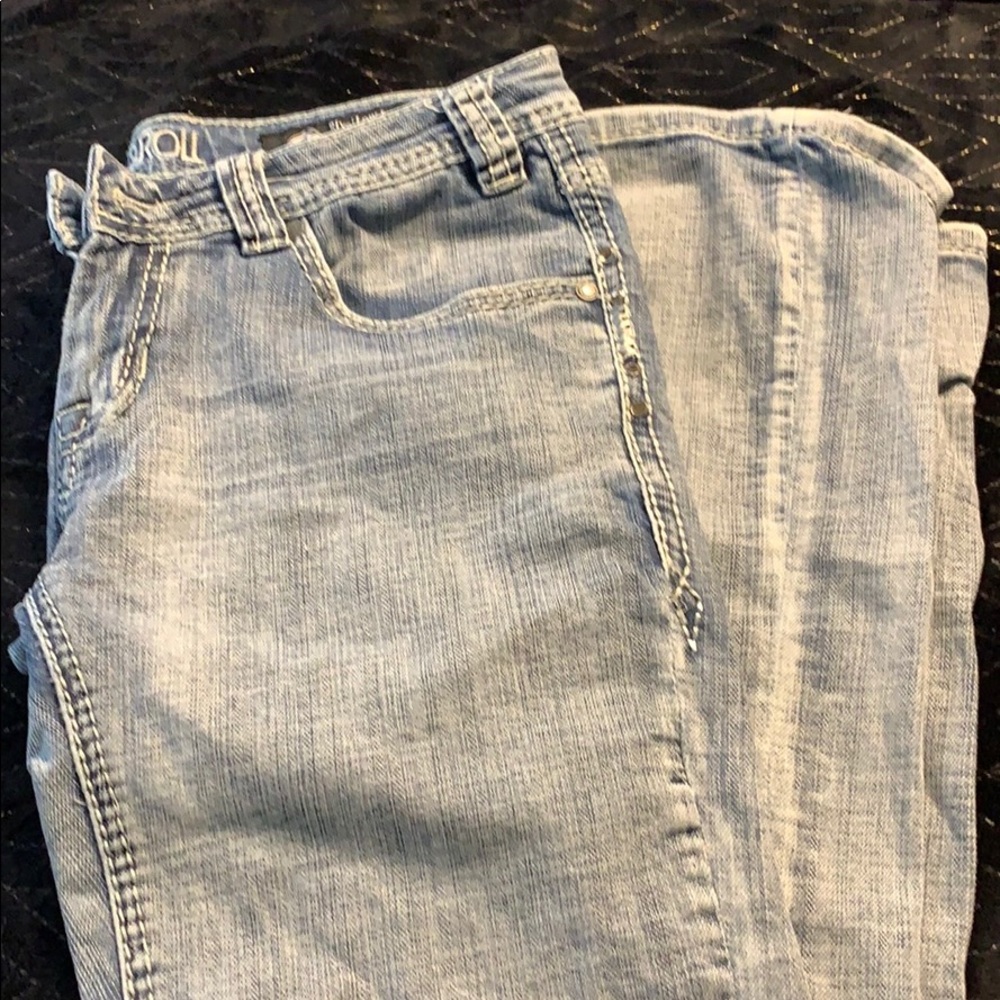 Rock and Roll Cowgirl blue jeans